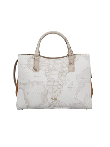 Alviero Martini 1a classe Borsa geo mix a mano LMGT06MIXG white