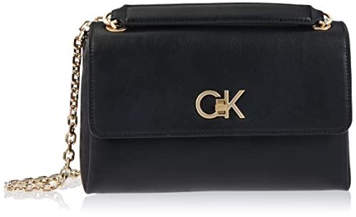 Calvin Klein RI-bloccare EW Conv Crossboody, Crossover Donna, CK Nero,...