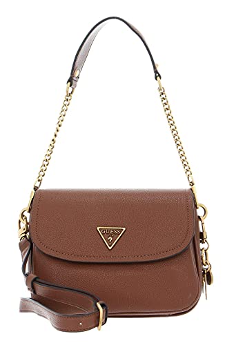 Guess Destiny Shoulder Bag, Borsa Donna, Cognac