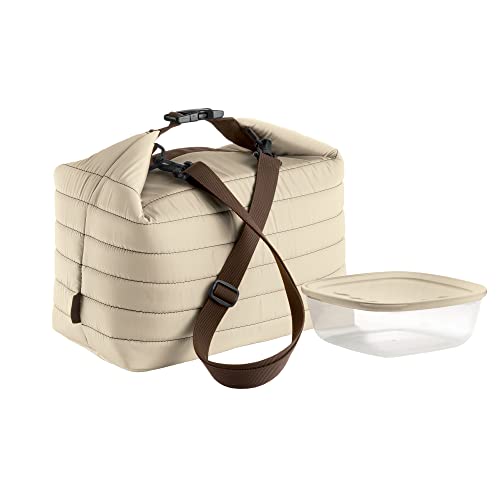 Guzzini Borsa Termica Grande con Tracolla On The Go, Argilla, Borsa 30...
