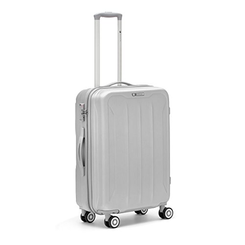 R Roncato Trolley Rigido Medio Valigia Serie Flight in ABS, 66 cm,...
