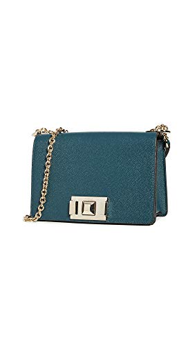FURLA MIMI Borsa a tracolla con catena con patta di pelle OTTANIO A/I...