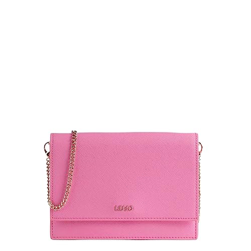 LIU JO D MINI TRACOLLA PIATTA C/CATENA SAFFIANO UNI
