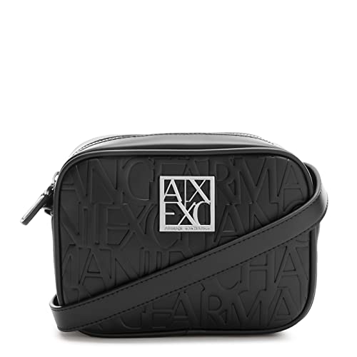 Giorgio Armani - Borsa a tracolla, colore: nero, tinta unita (00020),...