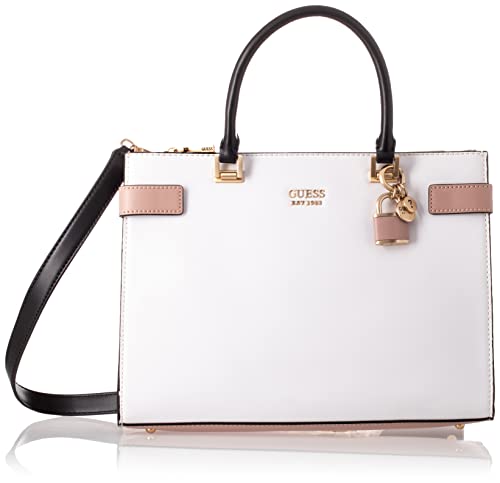 Guess Atene Society Satchel White Multi