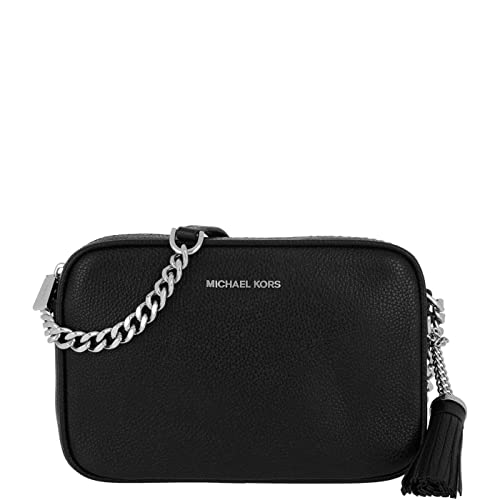 Michael Kors Ginny Crossbody Bag, Borsa Donna, Black, 39,37 x 25,4 x...