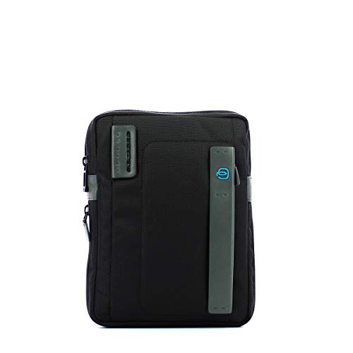 Piquadro Borsa P16 Uomo Borsello pelle e tessuto Nero - CA3228P16-N