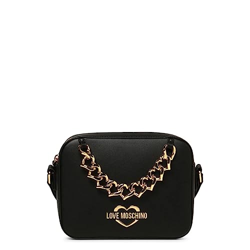 Love Moschino, BORSA A SPALLA Donna, Nero, Taglia unica