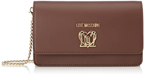 Love Moschino JC4393PP0FKO0, Borsa a Spalla, Donna, Marrone, Taglia...