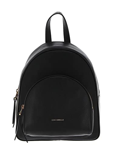 Coccinelle Zaino Pelle Colore Nero Donna Modello Gleen 30x25x11 cm