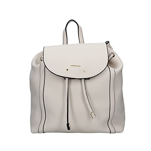 Gattinoni Roma Zaino donna Off White Zainetto a spalla Bianco Cloe...