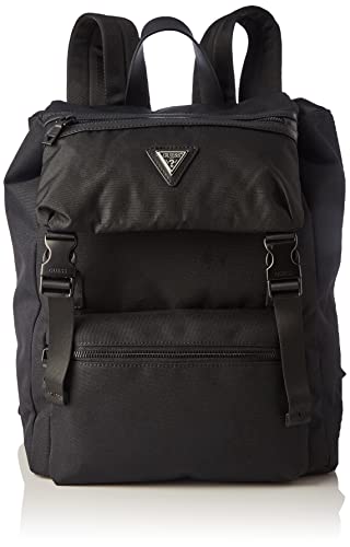 Guess, SALAMEDA FLAP BACKPA Uomo, BLACK, Unica