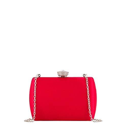 CARPISA® Borsa con tracolla catenina metallica pochette da sera con...