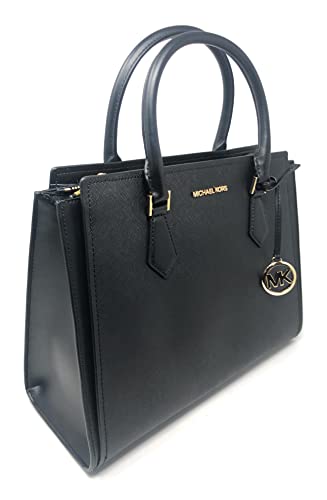 Michael Kors 35T0GWXS3L-nero, Sling Bag Donna, Nero, Medium