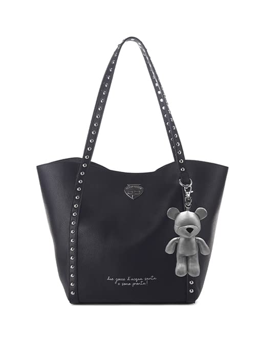 Le Pandorine Borsa vicky bubi shopper santa black