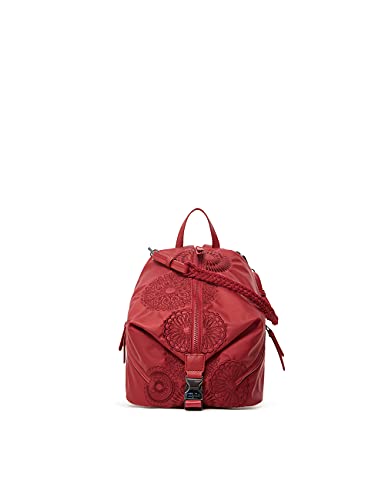 Desigual Back_mandarala Viana, Zaino Donna, Colore: Rosso, Taglia...