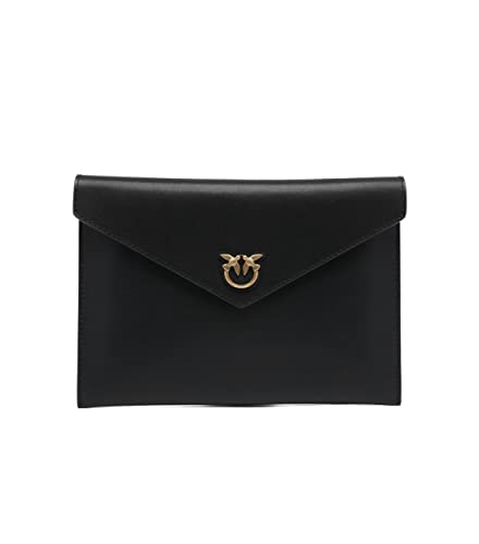 Pinko Flat Purse Vitello Seta, Accessori da Viaggio-Portafogli Donna,...