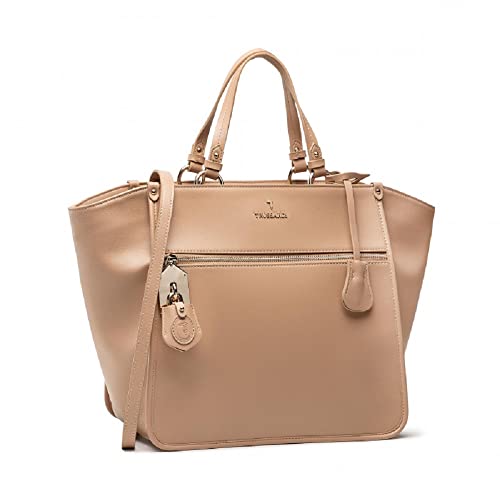 Trussardi BORSA A MANO PEONY MEDIUM 75B01284 BEIGE