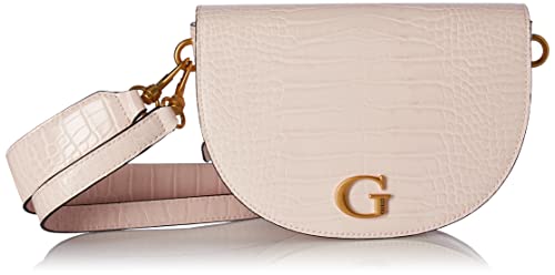Guess Danna Saddle Bag, Borsa Donna, Powder Pink, Taglia Unica