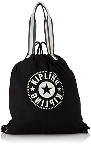 Kipling DRAWPACK, Tote, Donna, Nero Extra, Taglia unica