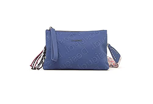 Desigual Bols_Galia Dortmund, Across Body Bag Donna, Blau, Taglia...
