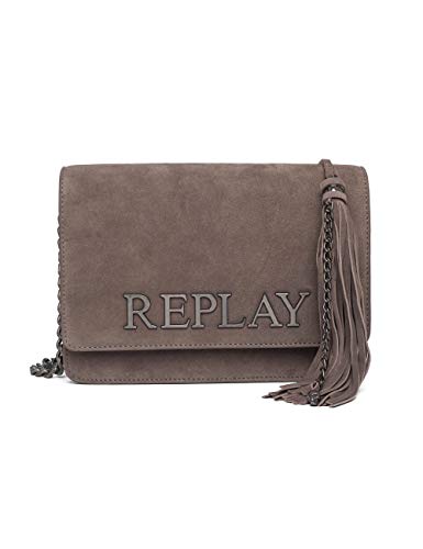 REPLAY Fw3788.009.a3154 - Borse a tracolla Donna, Marrone (Brown...
