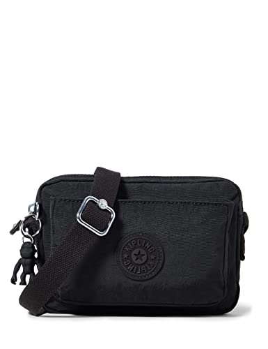 Kipling ABANU, Borse a Tracolla, Donna, Nero (Black Noir), Taglia...