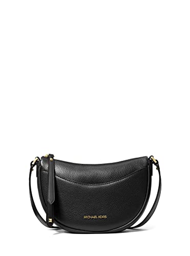 Michael Kors Dover - Borsa a tracolla piccola in pelle, nero