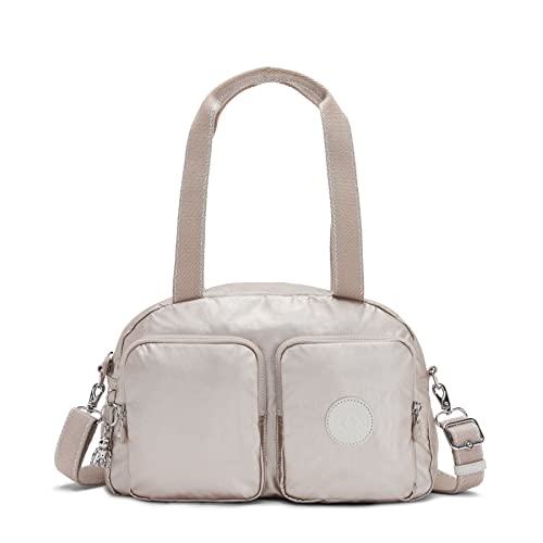 Kipling COOL DEFEA, Borse a Tracolla, Donna, Luminosità Metallizzata,...
