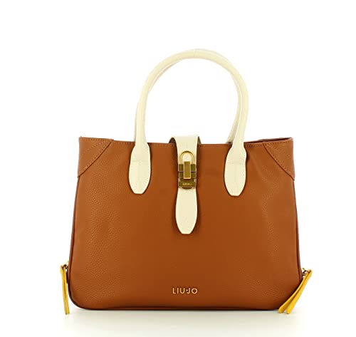LIU-JO ECS L SATCHEL marrone X0282 DEER MEDIUM