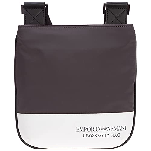 Emporio Armani borsa a tracolla uomo grigio