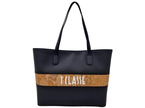 ALVIERO MARTINI Borsa a Spalla Geo Cruise Nero Borsa Spalla Nero Donna...