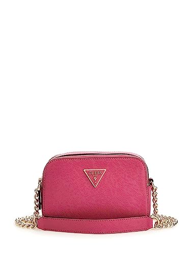 Guess Noelle Crossbody Camera, Borsa Donna, Watermelon, Unica