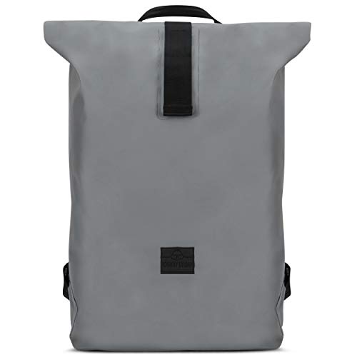 Johnny Urban Zaino Donna Uomo Grigio - Alec - Zainetto Rolltop in Tela...