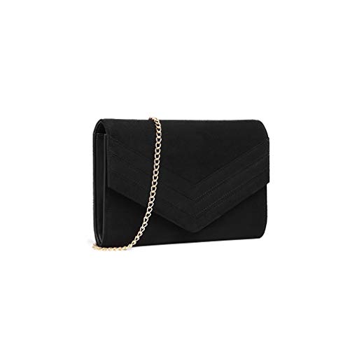 Miss Lulu Pochette da donna Pochette in pelle scamosciata Pochette...