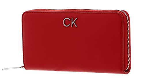 Calvin Klein RE-LOCK Z/A WALLET LG PBL - Portafogli Da donna, Aurora...