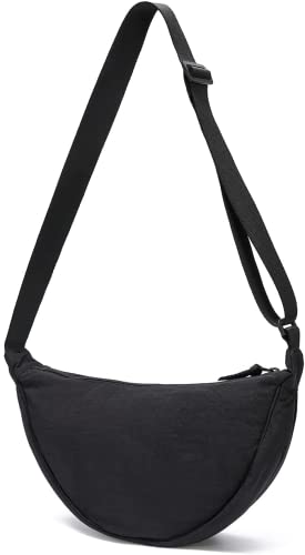 GSenhui Borsa a tracolla da donna a mezza luna, Hobo Halfmoon, borsa a...