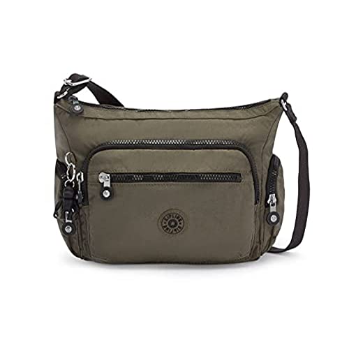 Kipling GABBIE S, Borsa a Tracolla, Donna, Green Moss, Taglia unica