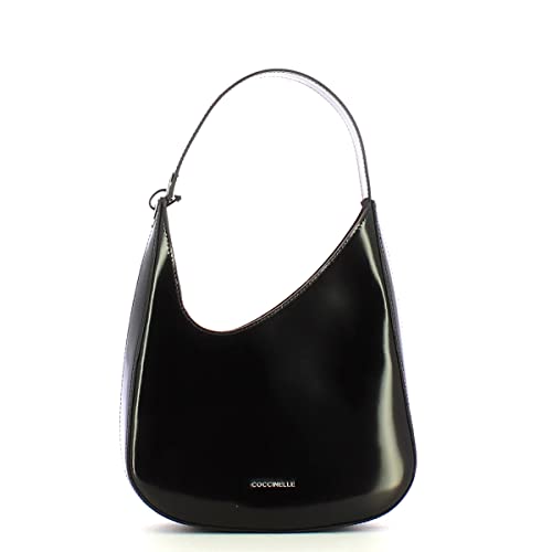 Coccinelle Borsa a Spalla Zelda Shiny Calf Small in Pelle Spazzolata...