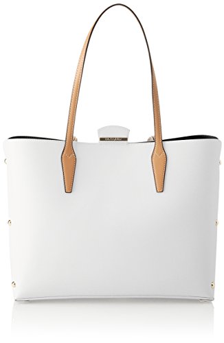 Byblos Ladybug, Borsa Tote Donna, Avorio (Avorio), 12x28x34 cm