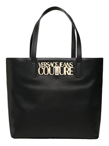 Versace Jeans Couture shopping bag donna black