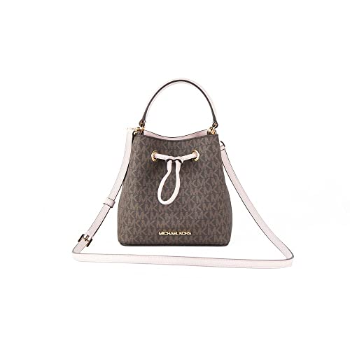 Michael Kors Suri Small Bucket Shoulder Bag Brown Powder Blush
