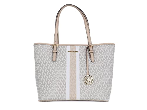 Michael Kors Jet Set Travel Md Carryall Tote da donna, Buff Multi,...