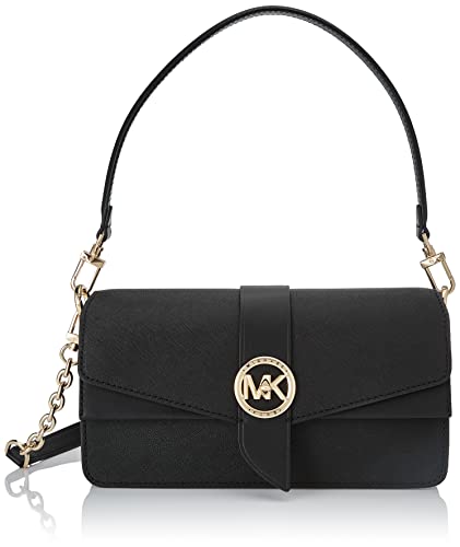Michael Kors Greenwich, Borsa Donna, Nero, Taglia unica