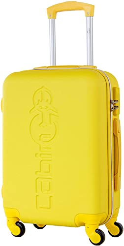 CABIN GO 5585 Valigia Trolley rigido in ABS grande valigia con ruote,...