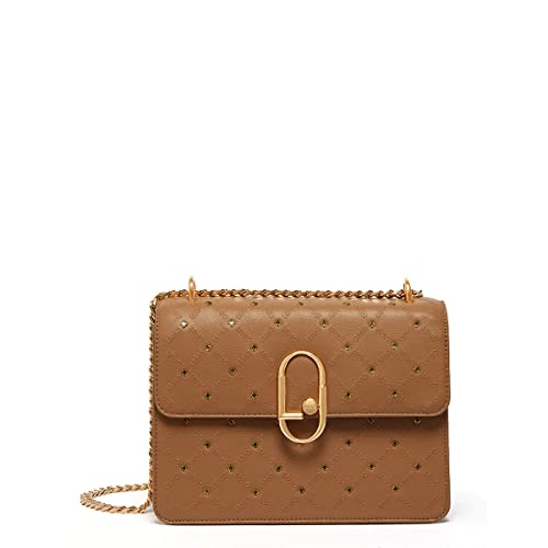 Borsa donna Liu-jo crossbody immensa marrone embossed BS22LJ17 AA2244