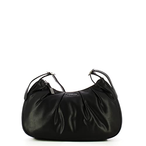 Gaelle Tracolla PARIS con targhetta in metallo art.GBADM3996, Nero,...