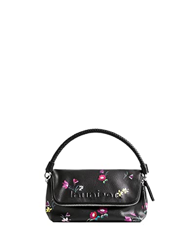 Desigual Bols_Little BIA Venecia, Across Body Bag Donna, Nero, Taglia...