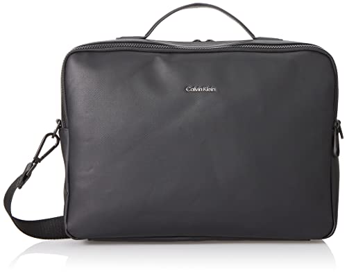 Calvin Klein Borsa Laptop Uomo Ck Must Pique 2G Laptop Bag 17 pollici,...