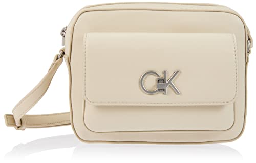 Calvin Klein Borsa per Fotocamera Re-Lock W/Flap, Crossover Donna,...